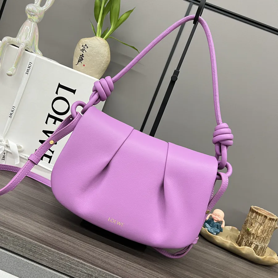 New Loe We Paseo Bag with Shiny Nappa Calfskin