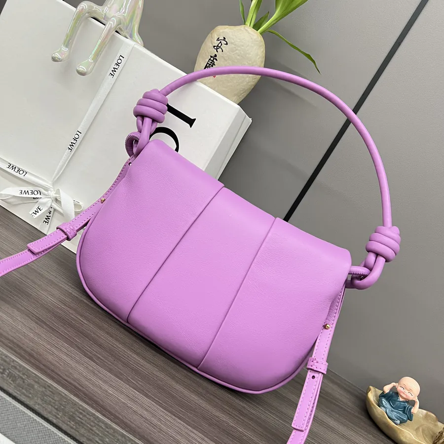 New Loe We Paseo Bag with Shiny Nappa Calfskin