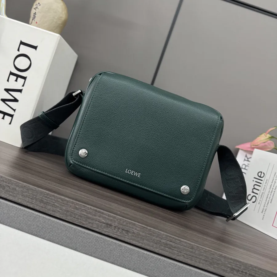 LOEWLE New Mini Soft Grained Calfskin Pebble Mail Bag