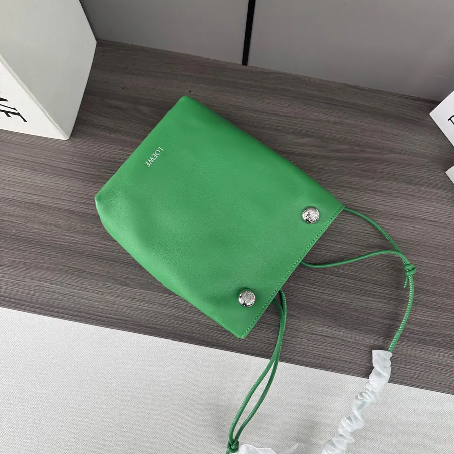 LOEWÉ Smooth Calfskin Pebble Bag