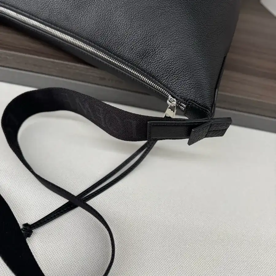 LOEWLE New Soft Grained Calfskin Cubi Crossbody Bag