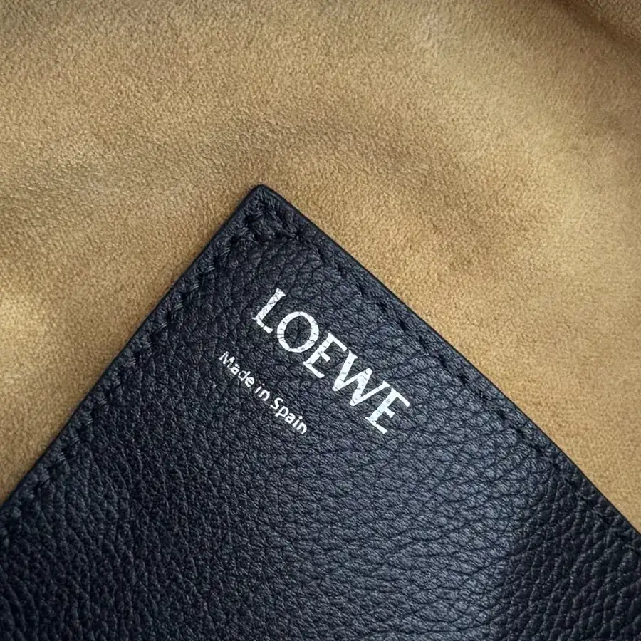 LOEWLE New Soft Grained Calfskin Cubi Crossbody Bag