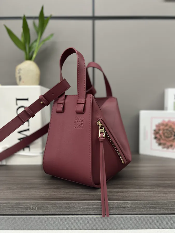 L Brand Classic Calfskin Hammock Bag (New Size) Bucket Bag