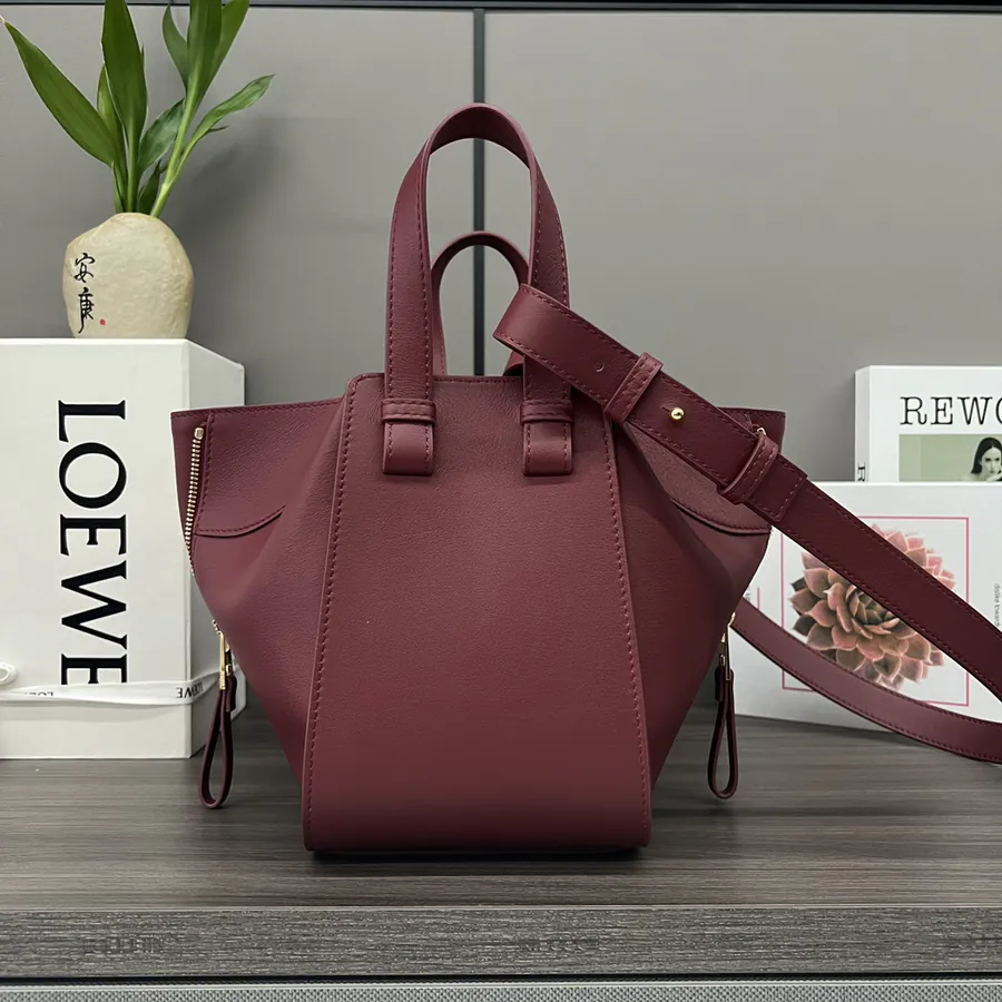L Brand Classic Calfskin Hammock Bag (New Size) Bucket Bag