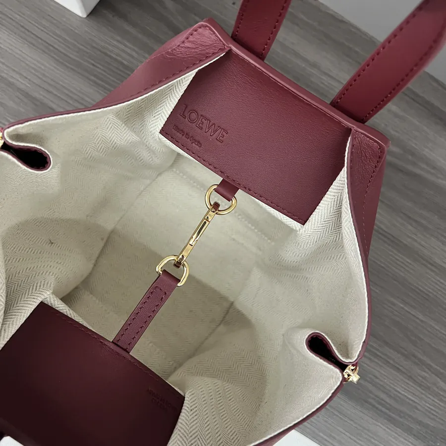 L Brand Classic Calfskin Hammock Bag (New Size) Bucket Bag