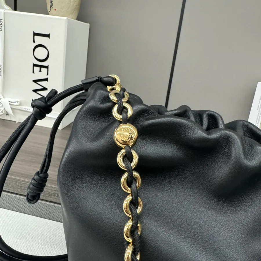 Flamenco Purse Bucket Soft Nappa Sheepskin