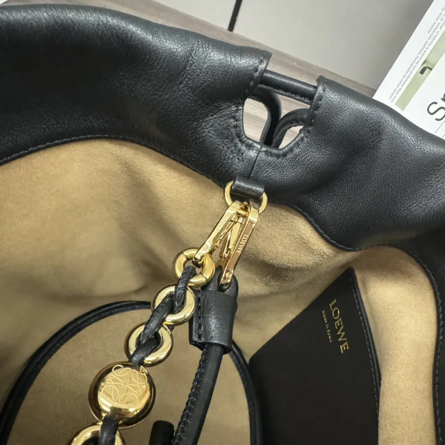 Flamenco Purse Bucket Soft Nappa Sheepskin