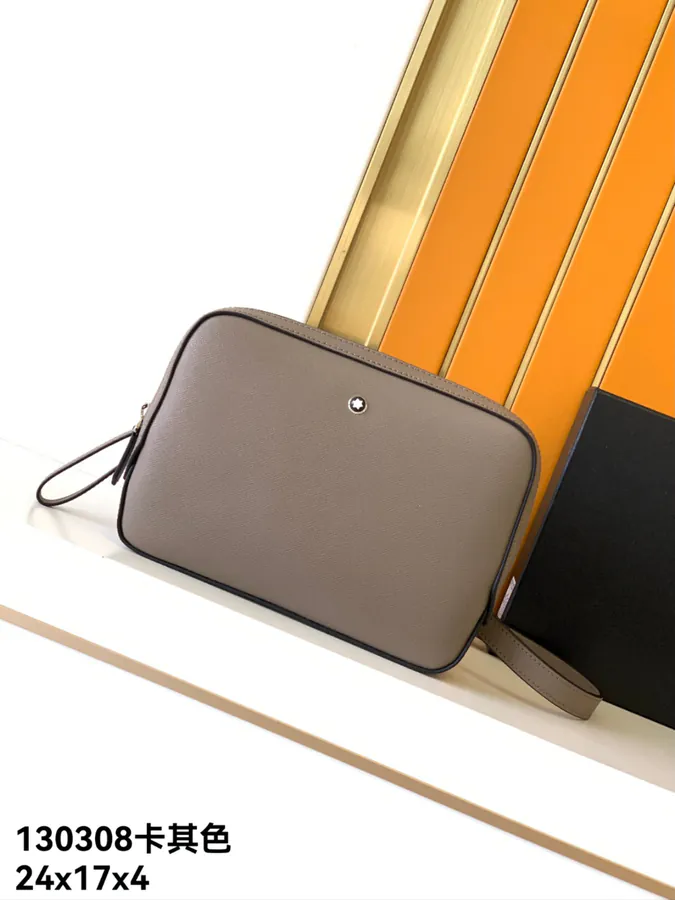Montblanc Classic Craft Series Crossbody Bag in Khaki