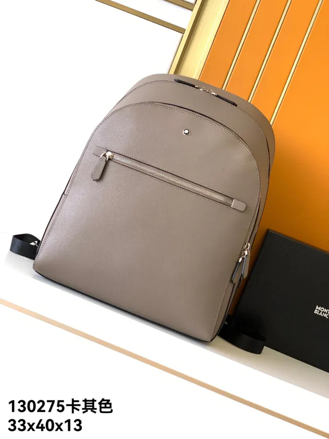 MONTBLANC Classic Craftsmanship Shoulder Bag Khaki Color