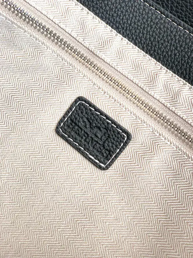 New Business Bag 6093 1A, Black Premium Leather