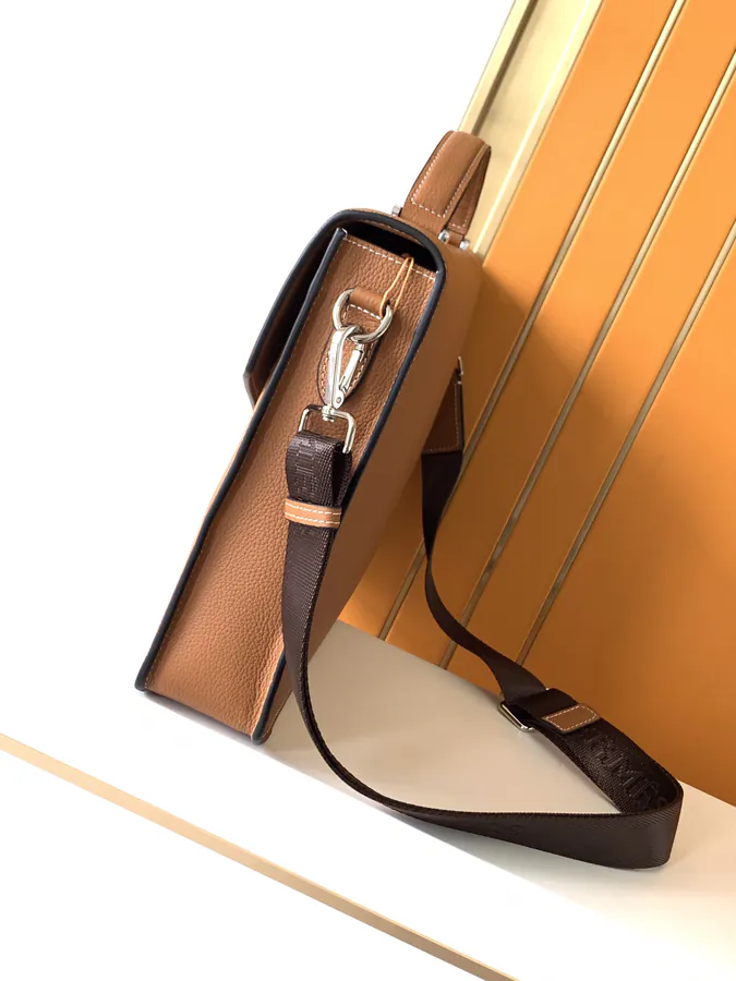 Ema Italian Briefcase Premium Top Grain Calfskin