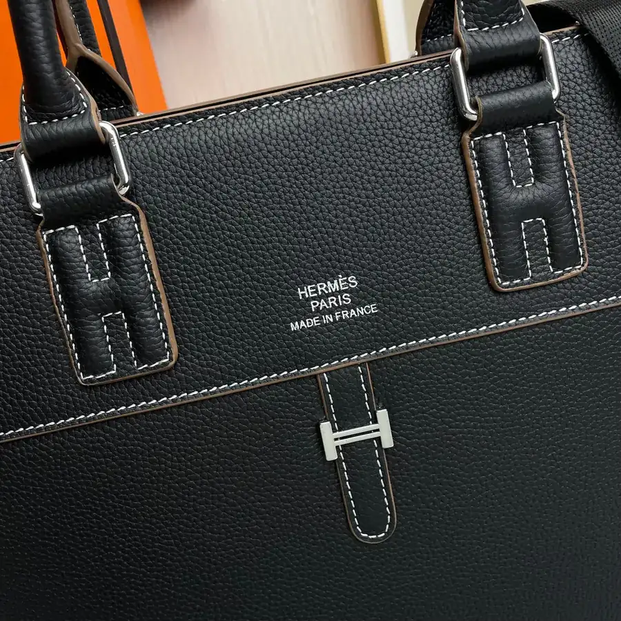 Black Premium Original Emma Italian Top Grain Calfskin Bag