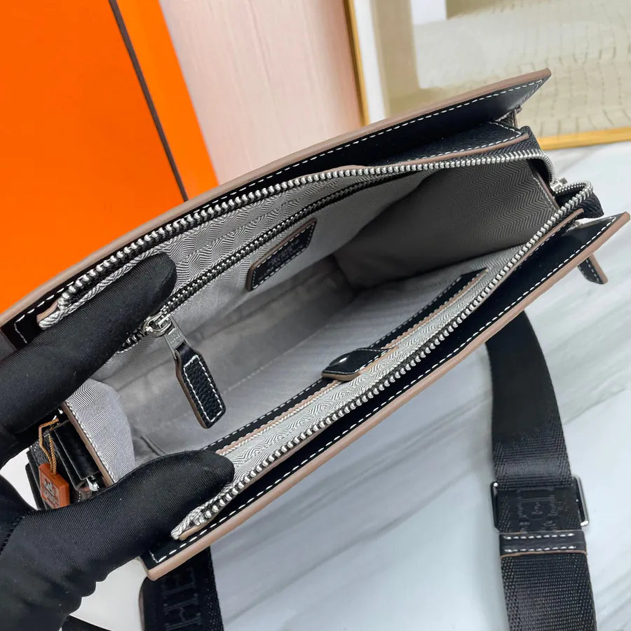 Black Premium Original Emma Italian Top Grain Calfskin Handbag