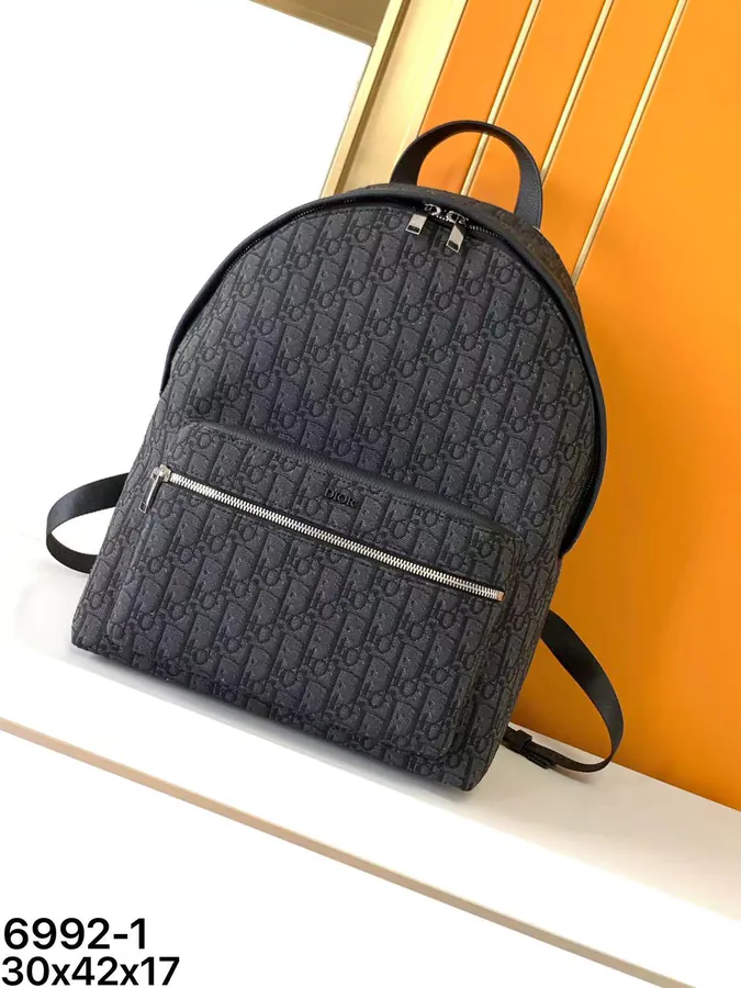 D'Or Saddle Backpack Black
