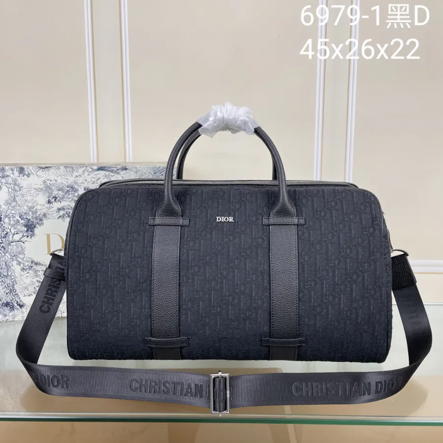 Original High Rui Travel Bag with Logo Hardware