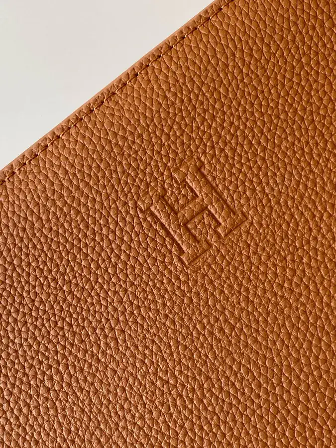 Ema Bucket Bag in Taupe Premium Full Grain Calfskin