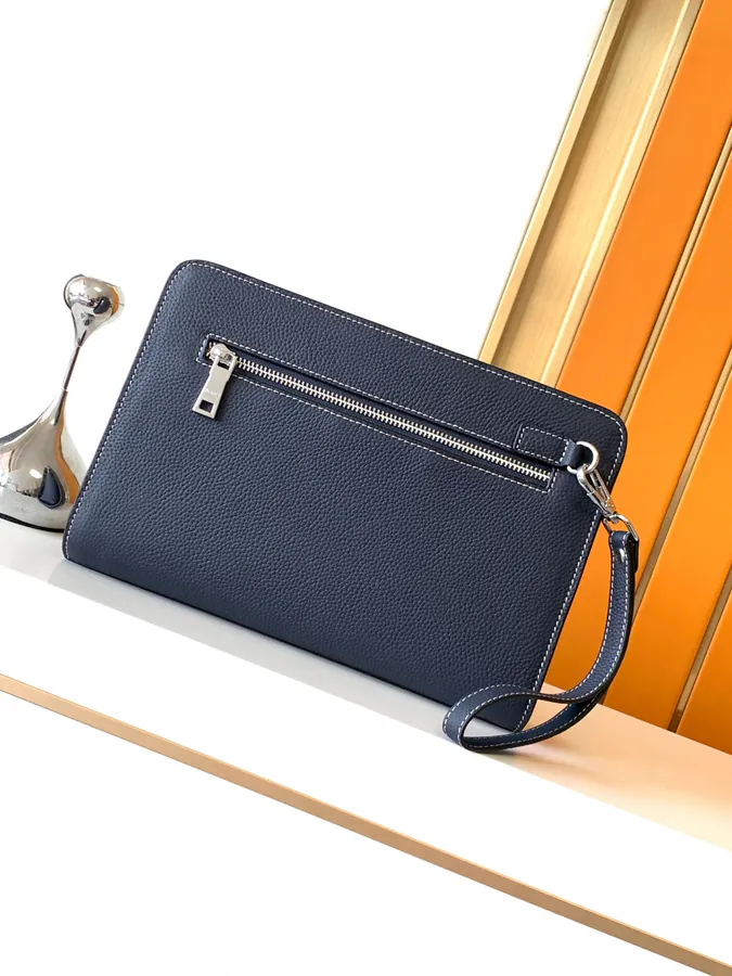725 Blue Handbag Premium Top Grain Calfskin