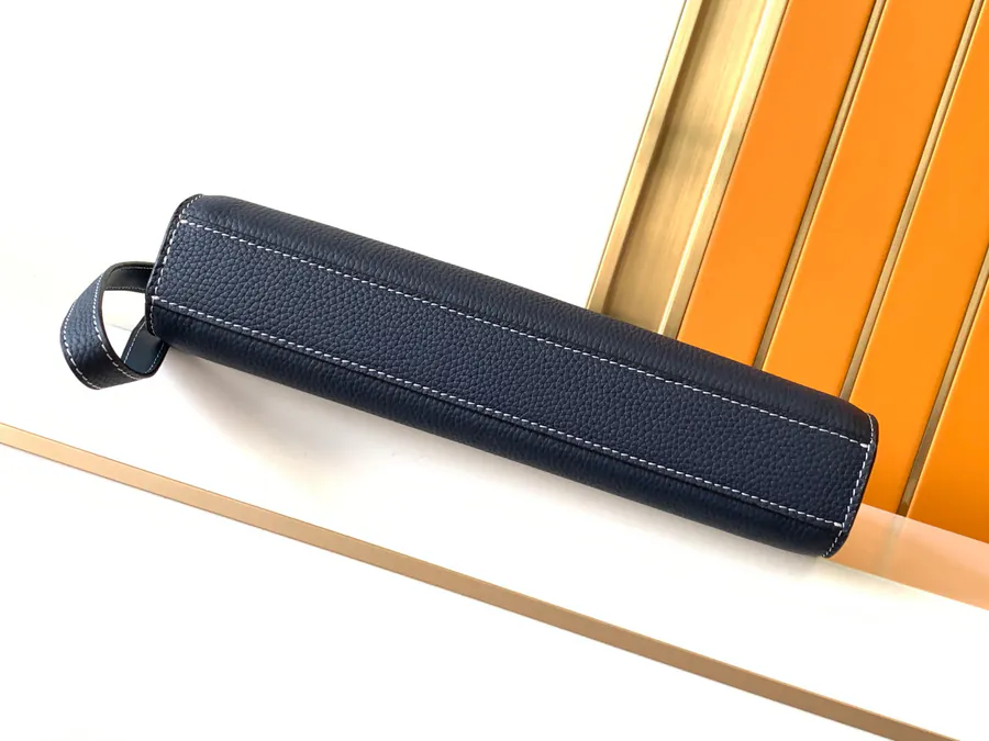 725 Blue Handbag Premium Top Grain Calfskin