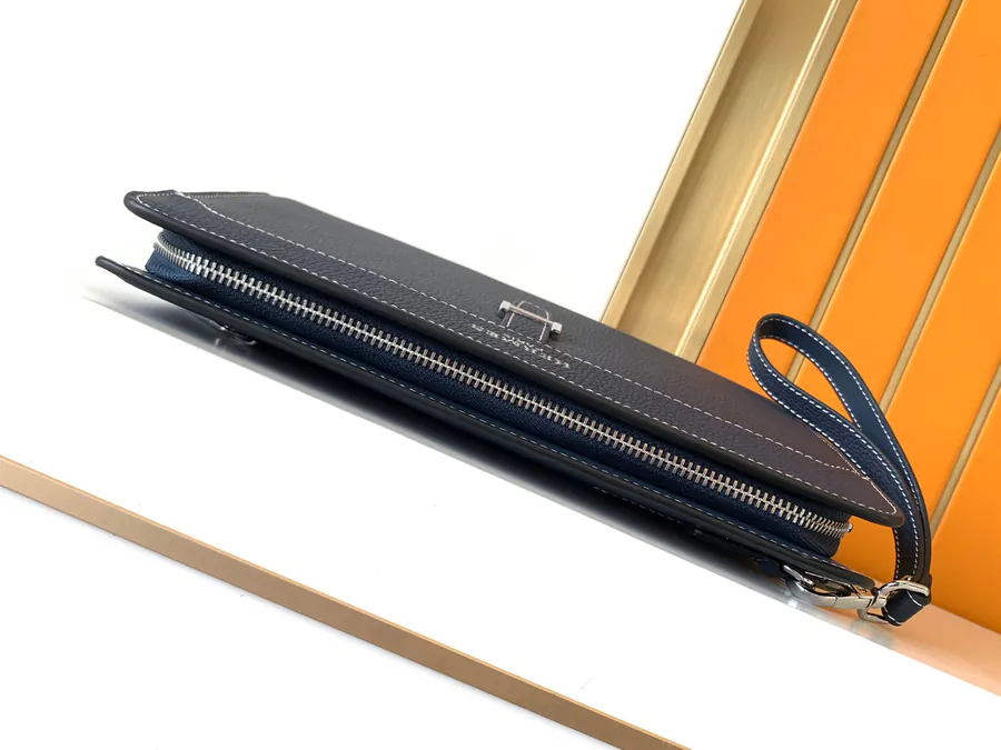 725 Blue Handbag Premium Top Grain Calfskin