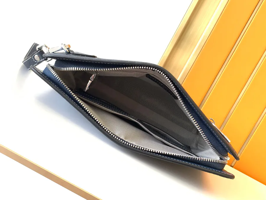 725 Blue Handbag Premium Top Grain Calfskin
