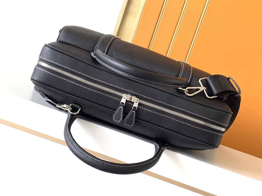 Ema Italian Briefcase Black