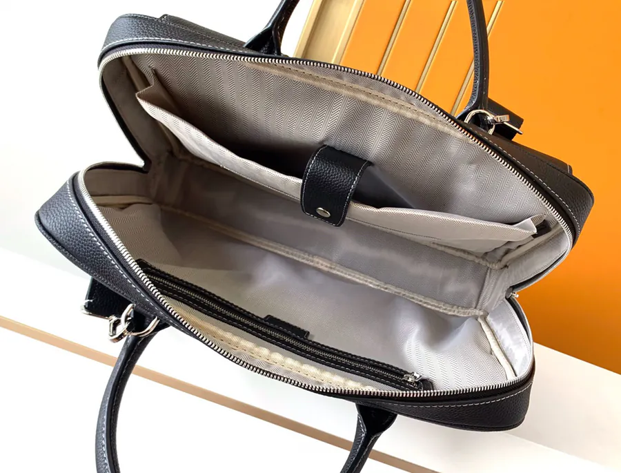 Ema Italian Briefcase Black