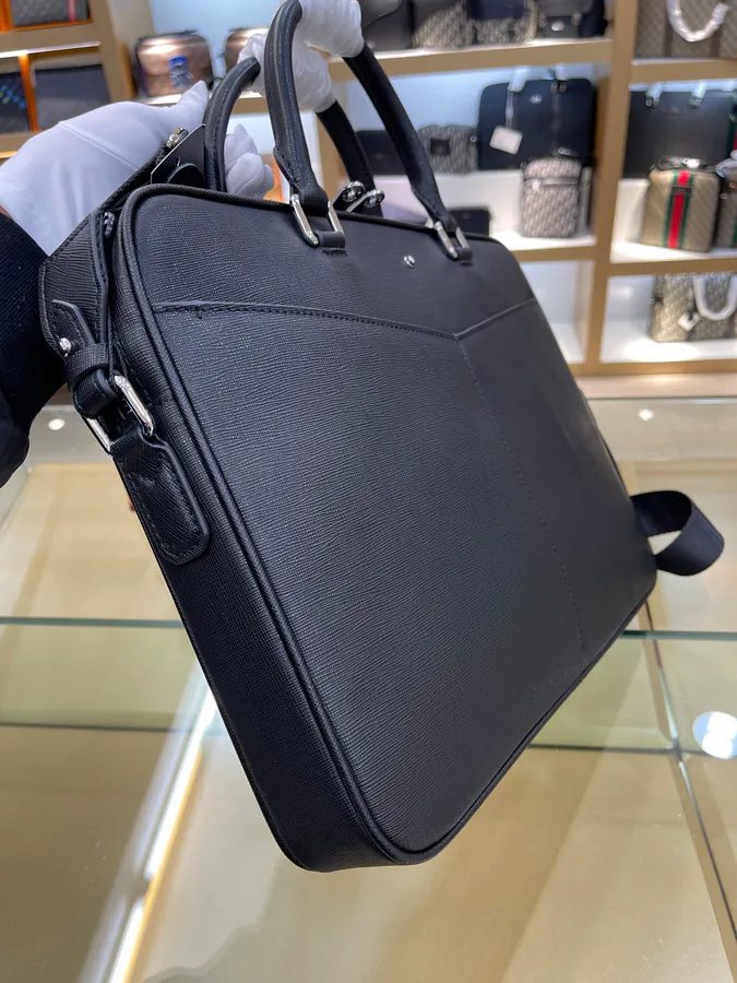 Mondaine Bucket Bag in Grained Calfskin