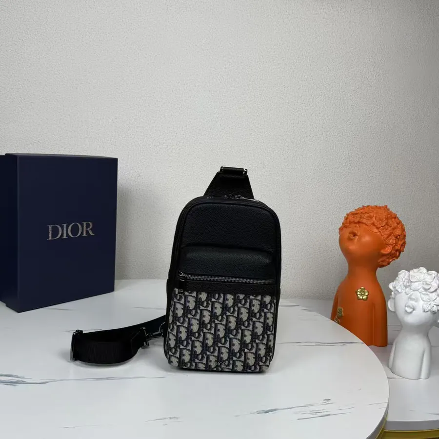 Rider 2.0 Sling Bag Elegant Design with Grained Calfskin