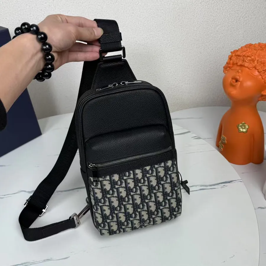 Rider 2.0 Sling Bag Elegant Design with Grained Calfskin