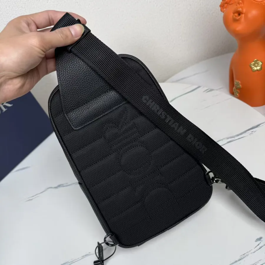 Rider 2.0 Sling Bag Elegant Design with Grained Calfskin
