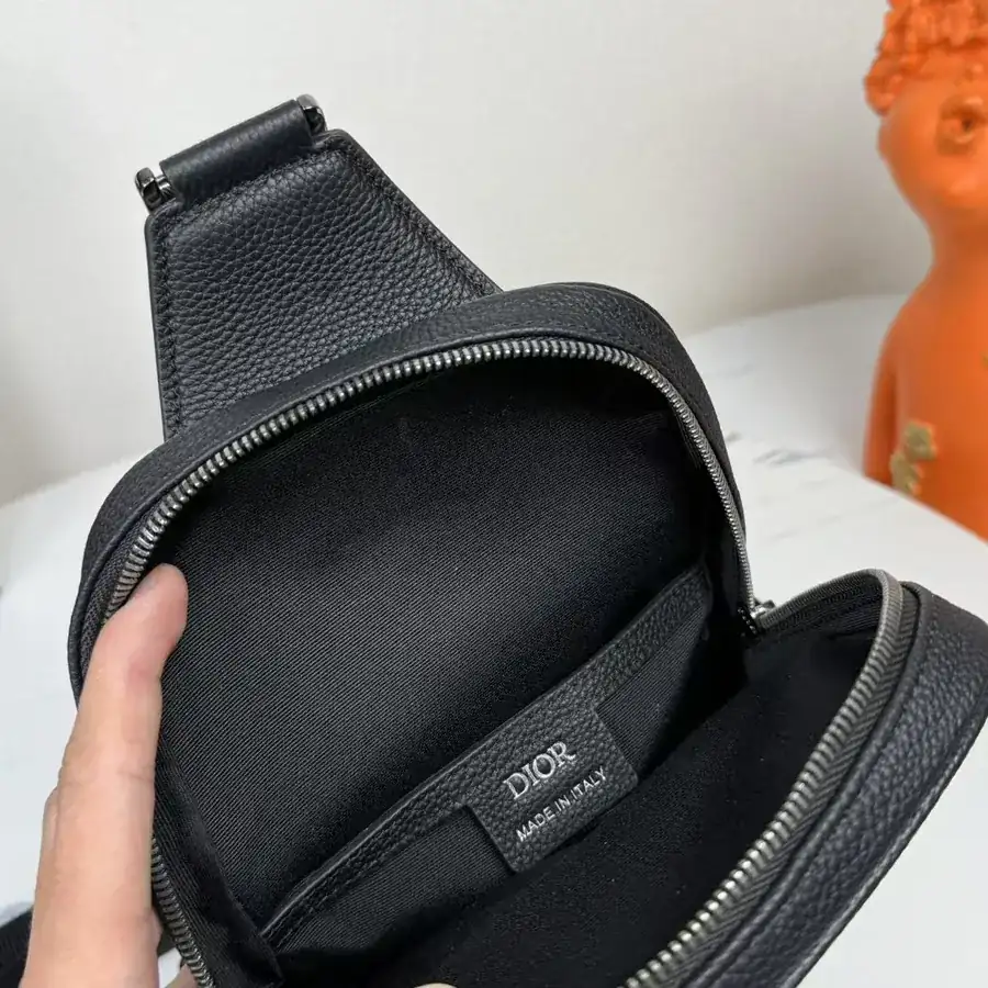 Rider 2.0 Sling Bag Elegant Design with Grained Calfskin