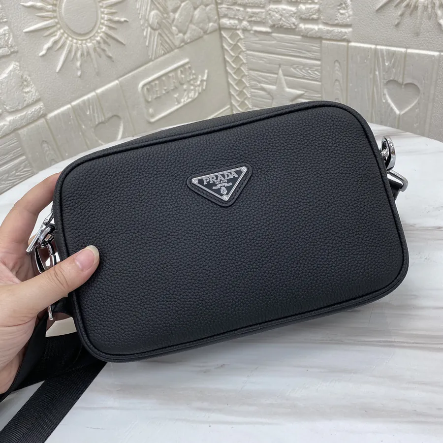 P Family Classic Italian Calfskin Crossbody Bag