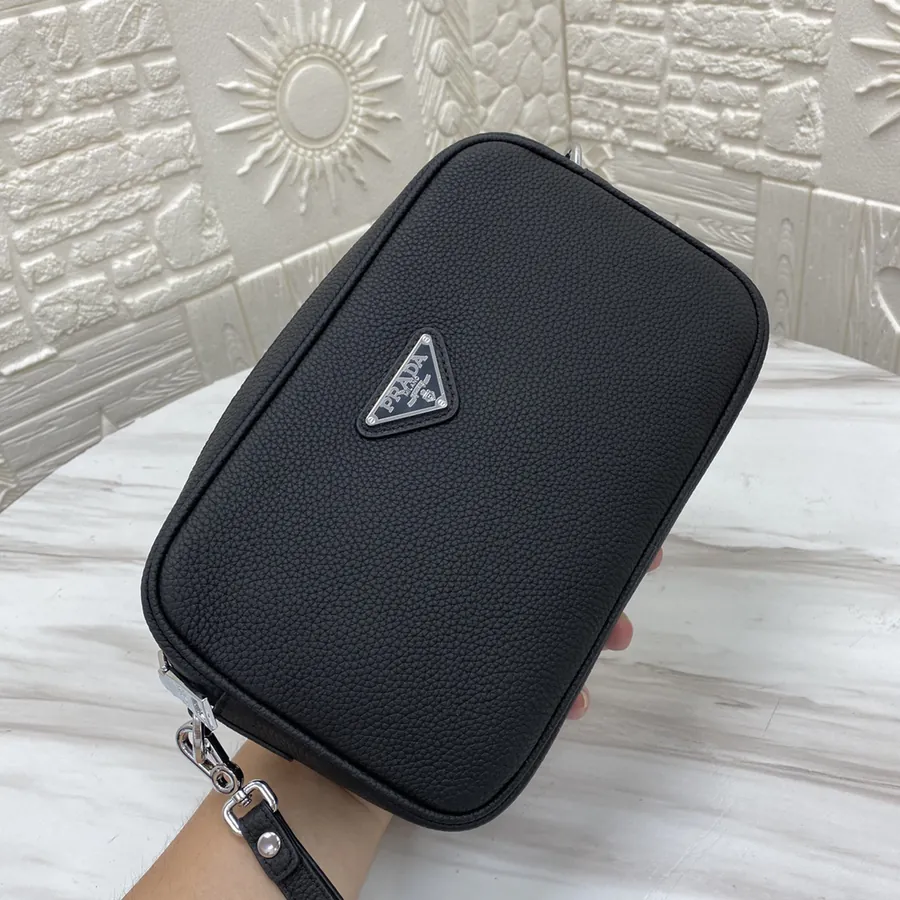 P Family Classic Italian Calfskin Crossbody Bag
