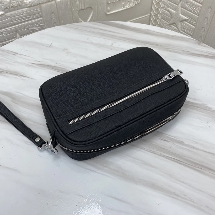 P Family Classic Italian Calfskin Crossbody Bag