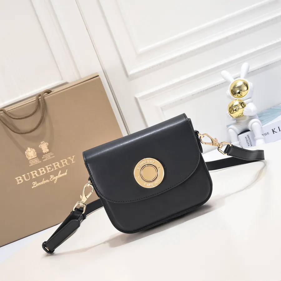 Burberry Upgraded Crossbody Bag Elegant Curve Design
