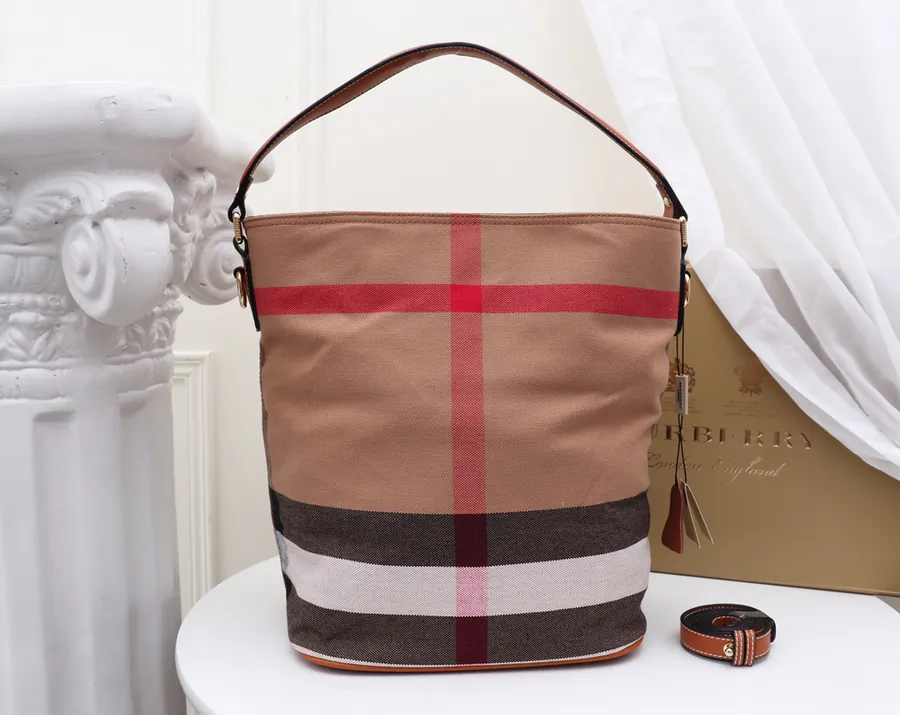 Bur Iconic The Ashby Canvas Stripe Handbag