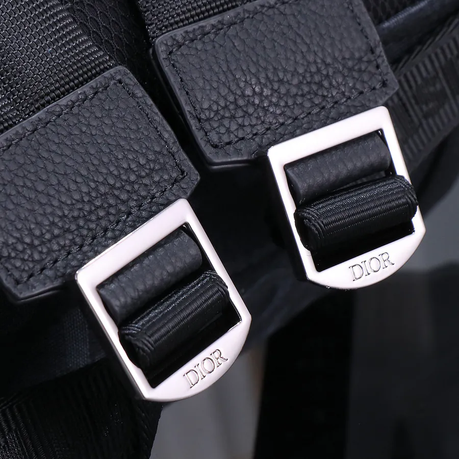 Rider Backpack Black Maxi Dior Oblique Jacquard