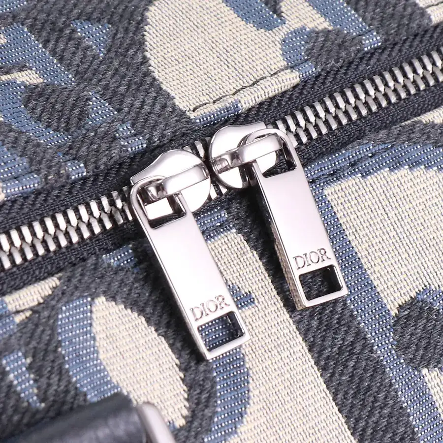 Dior Weekender 40 Bag Grained Calfskin