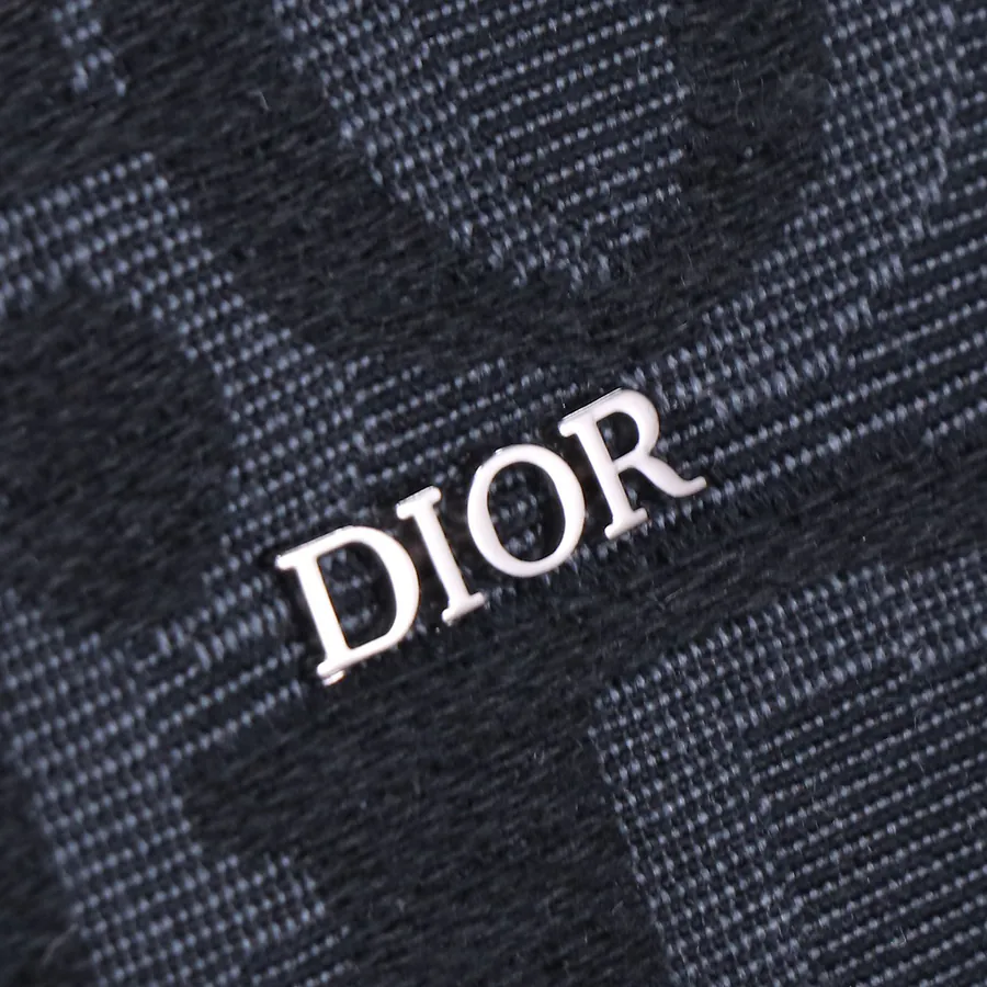 Dior Weekender 40 Bag Black Grained Calfskin