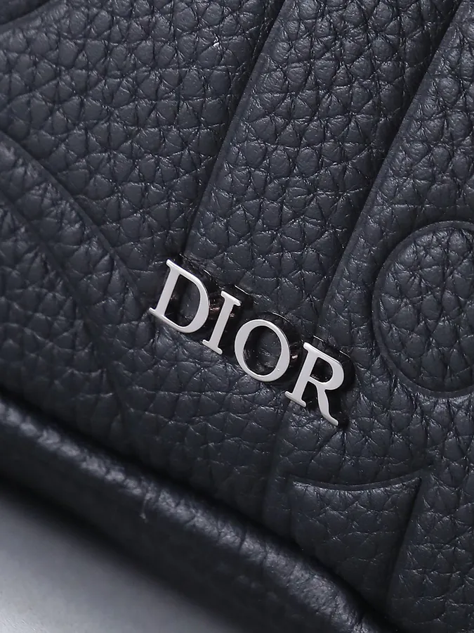Dior Zip Briefcase with Gravity Print Classic Elegance