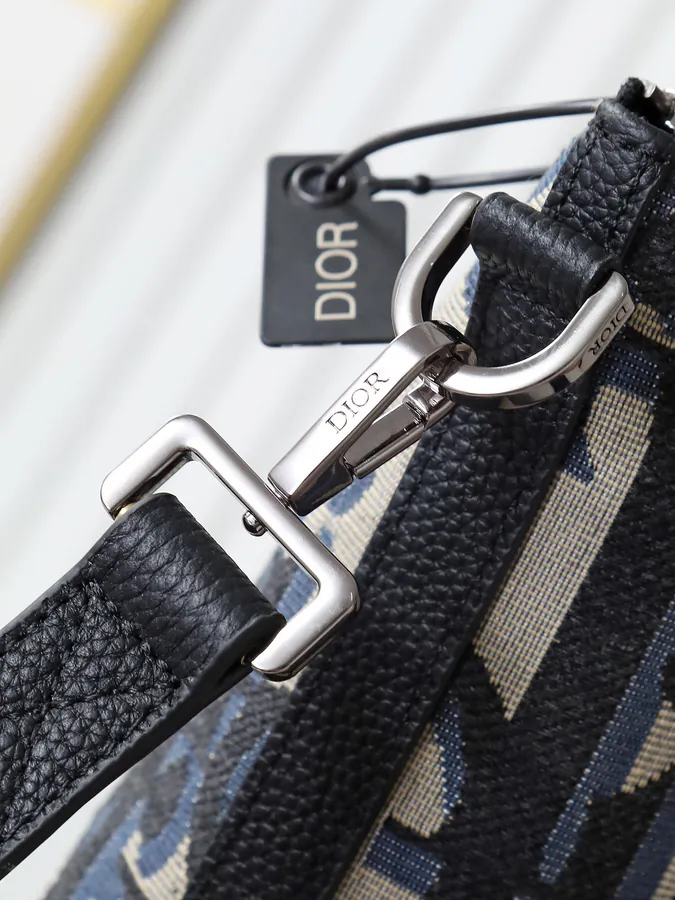 Dior Weekender 25 Handbag with Oblique Print