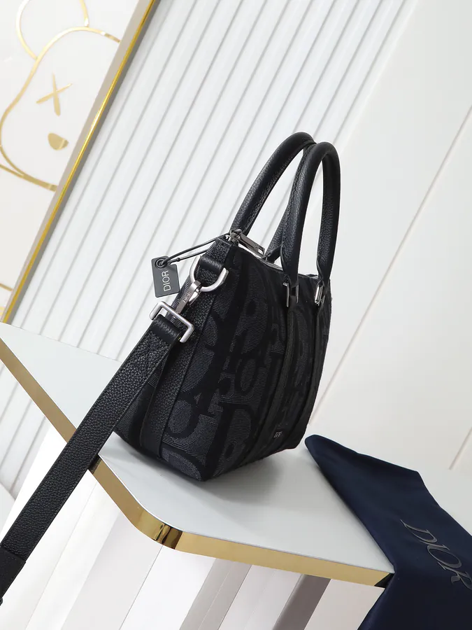 Dior Weekender 25 Handbag with Classic Design and Adjustable Strap