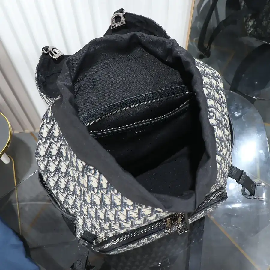 Dior 8 Flap Backpack Modern Outdoor Inspired Design