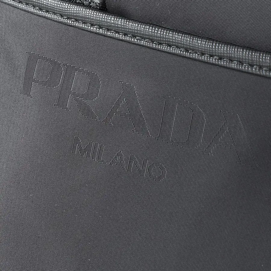 P Brand New Men's Bag, 2VD143 Black, Multi Layer Design