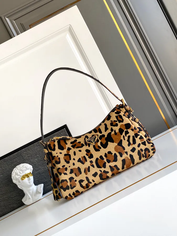 Aimee Crossbody Bag with Leopard Print