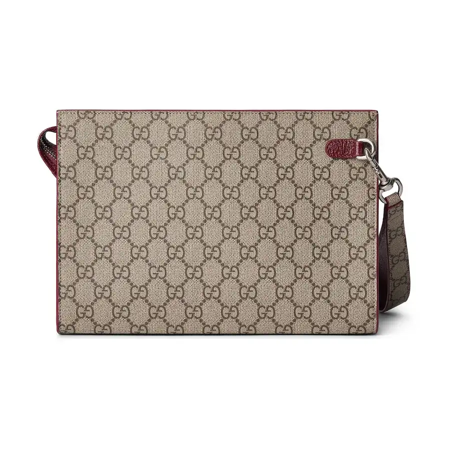 Gucci Premium Edition Coffee Red Bucket Bag