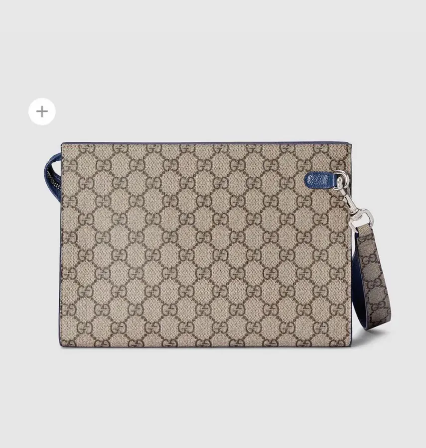 Gucci New Arrival Coffee Blue Bucket Bag