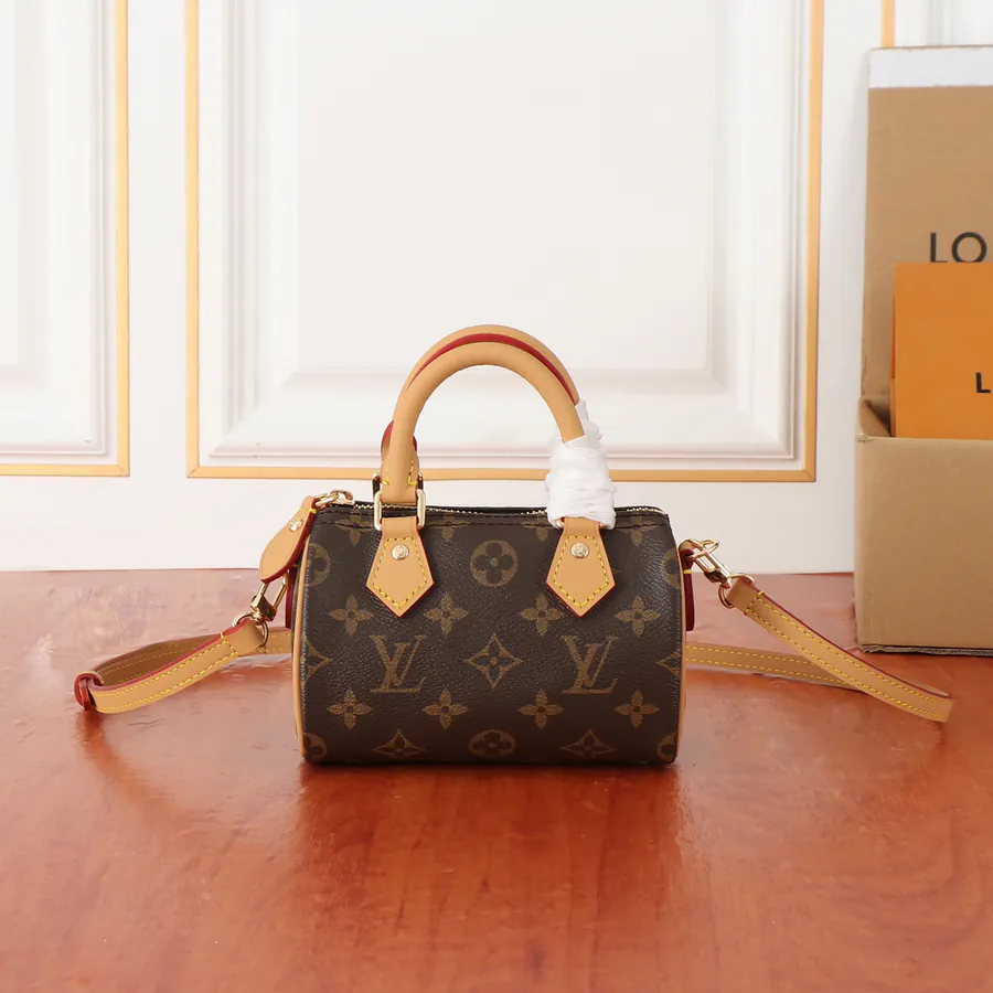 Chanel Nano Speedy Handbag in Classic Monogram Canvas