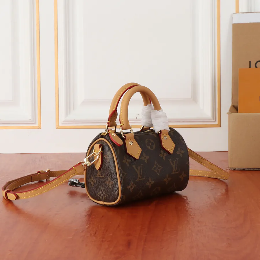 Chanel Nano Speedy Handbag in Classic Monogram Canvas