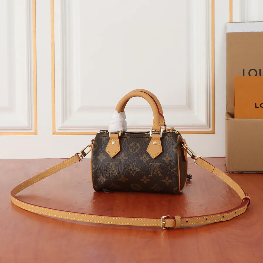 Chanel Nano Speedy Handbag in Classic Monogram Canvas